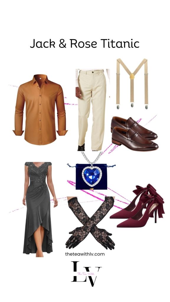Jack & Rose Titanic Costume