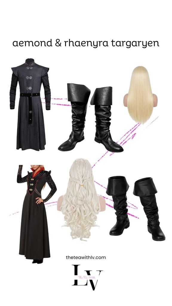 Aemond & Rhaenyra Targaryen