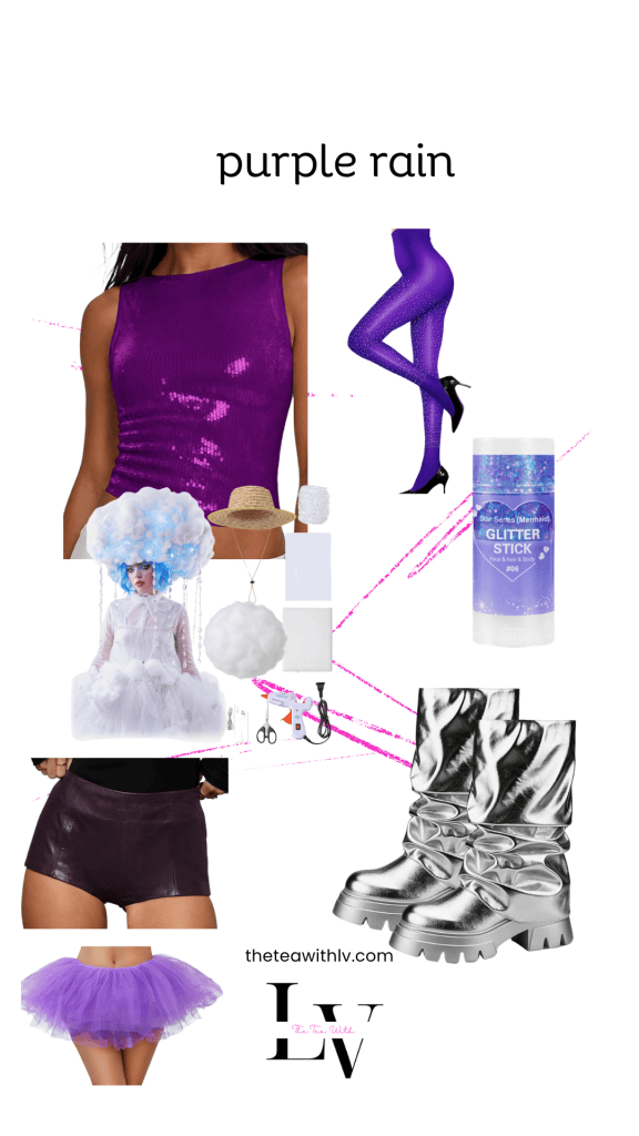 purple rain costume